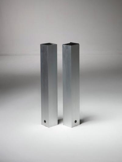 Bruno Munari Set of Two Ponza Floor Ashtrays by Bruno Munari for Danese