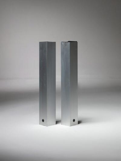 Bruno Munari Set of Two Ponza Floor Ashtrays by Bruno Munari for Danese