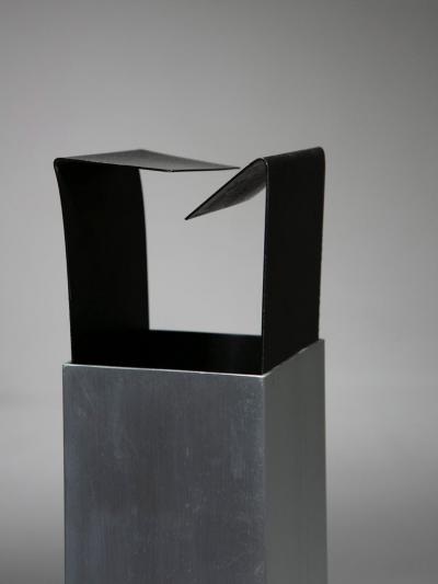 Bruno Munari Set of Two Ponza Floor Ashtrays by Bruno Munari for Danese