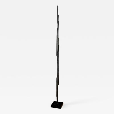 Bruno Romeda BRONZE PATINATED ABSTRACT SCULPTURE BY BRUNO ROMEDA