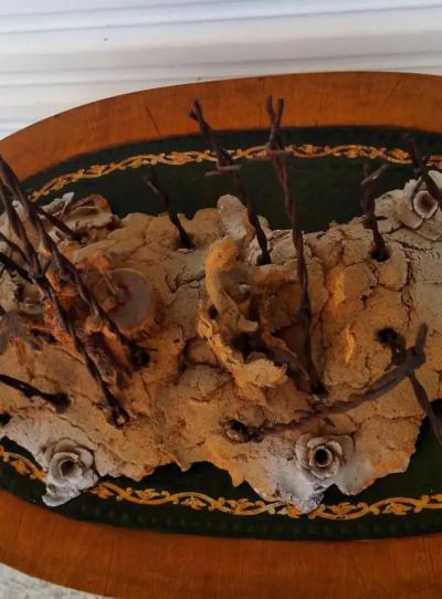 Bruny Graves Bruny Graves Shaman Magic Raku Sculpture