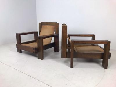 Brutalist Armchairs