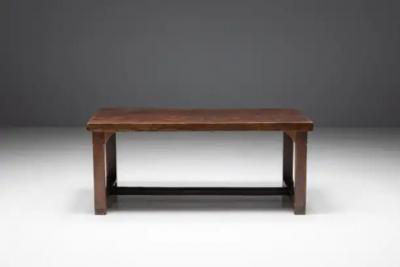 Brutalist Art Populaire Dining Table France 19th Century