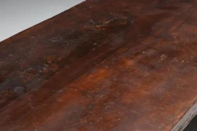 Brutalist Art Populaire Dining Table France 19th Century