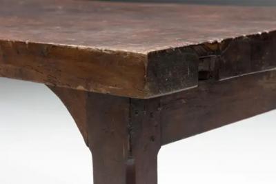 Brutalist Art Populaire Dining Table France 19th Century