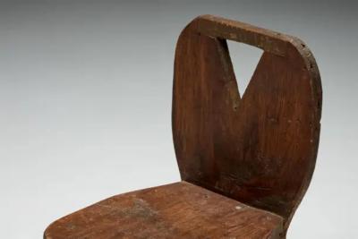 Brutalist Art Populaire Mountain Chairs France 1950s