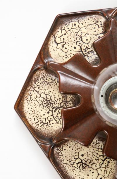 Brutalist Ceramic Sconces