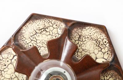 Brutalist Ceramic Sconces