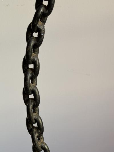 Brutalist Chain Link Candle Holder