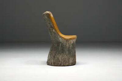 Brutalist Concrete Chairs France 1970s