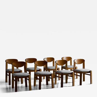 Brutalist Dining Chairs France 1960s