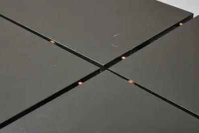 Brutalist Dining Table with Stone Base Belgium 1970s