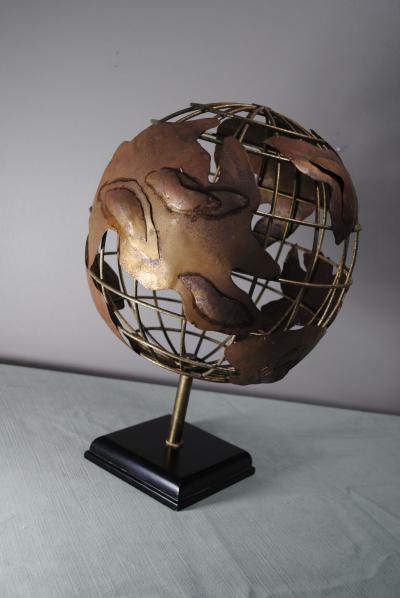 Brutalist Globe