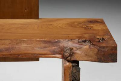 Brutalist Monoxylite Chair France 1950s