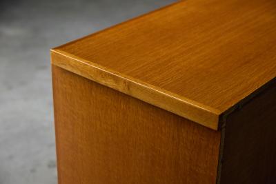 Brutalist Oak Buffet Belgium 1960s