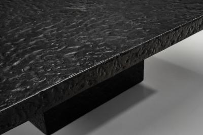 Brutalist Polychrome Coffee Table Europe 1970s