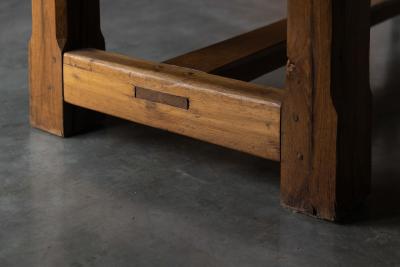 Brutalist Rustic Dining Table France Mid 20th Century