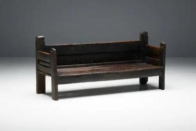 Brutalist Wabi Sabi Bench France 19th Century