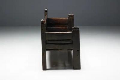 Brutalist Wabi Sabi Bench France 19th Century