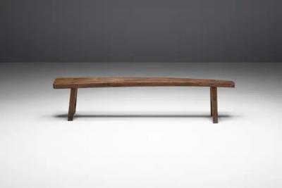 Brutalist Wabi Sabi Benches France 19th Century