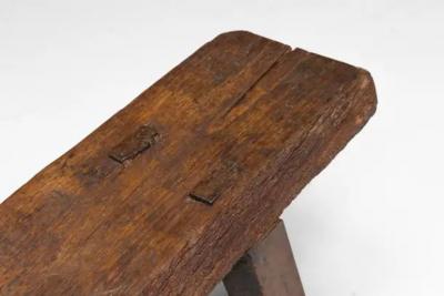 Brutalist Wabi Sabi Benches France 19th Century