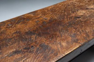 Brutalist Wabi Sabi Dining Table France 19th Century