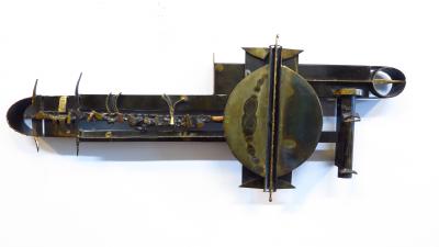 Brutalist Wall Sculpture