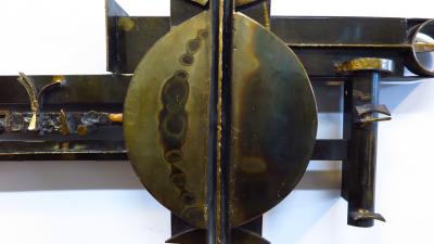 Brutalist Wall Sculpture