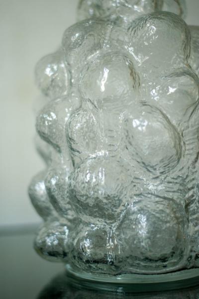 Bubble Glass Vase By Pavel P nek 1970s