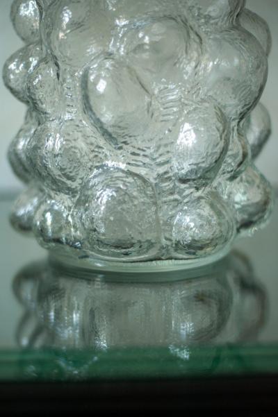Bubble Glass Vase By Pavel P nek 1970s