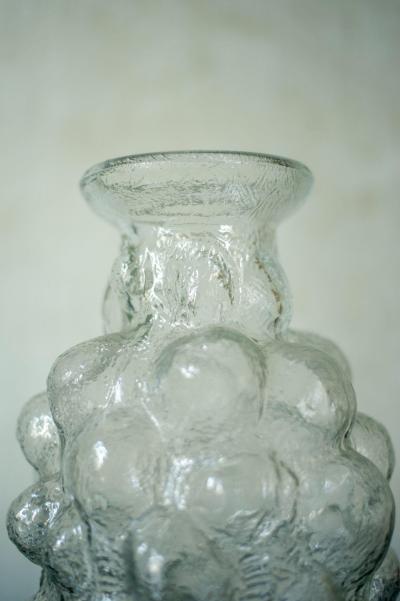 Bubble Glass Vase By Pavel P nek 1970s