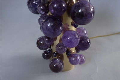 Bubble30 Amethyst Lamps By Phoenix