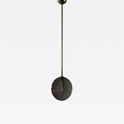 Bubbled Glass Round Suspension