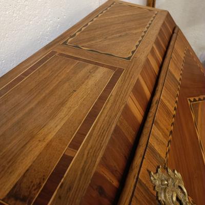 Bureau Secreter with Carlos IV Marquetry
