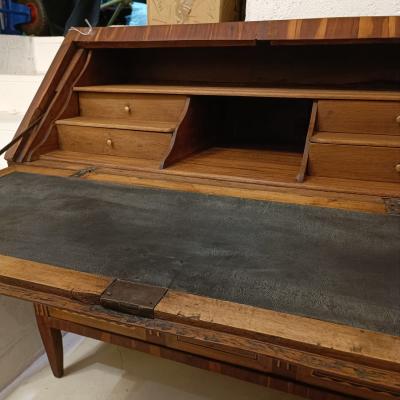 Bureau Secreter with Carlos IV Marquetry