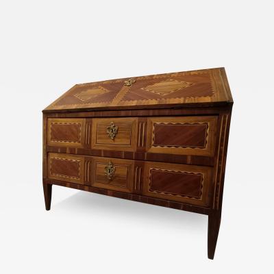 Bureau Secreter with Carlos IV Marquetry