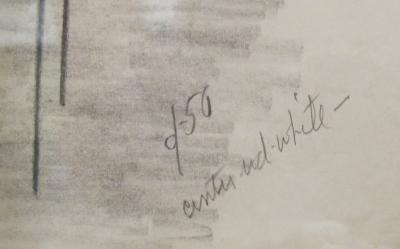 Burgoyne A Diller Study for Wall Construction 