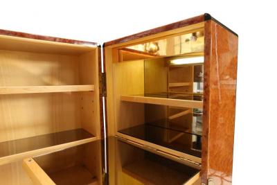 Burl Cocktail Cabinet