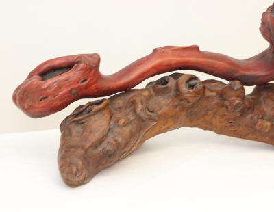 Burl Wood Art Sculpture Figurine