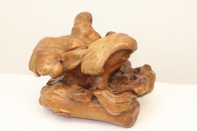 Burl Wood Art Sculpture Figurine