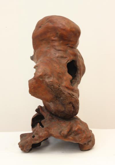 Burl Wood Art Sculpture Figurine