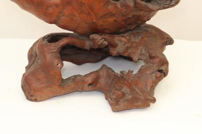 Burl Wood Art Sculpture Figurine