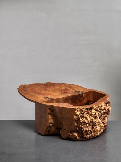 Burl wood box