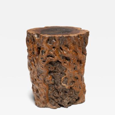 Burlwood Side Table