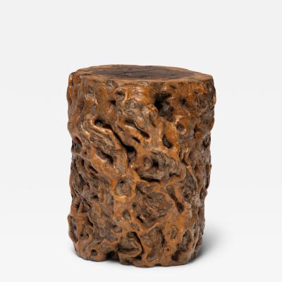 Burlwood Side Table