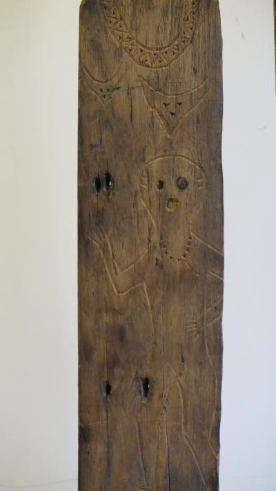 Burmese Tribal Markers Wooden Sculptures