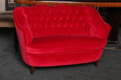 Busnelli Pierino Busnelli Loveseat Made in Milan 1950