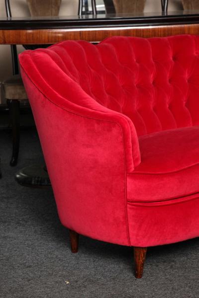 Busnelli Pierino Busnelli Loveseat Made in Milan 1950