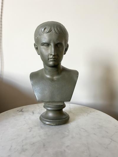 Bust Young Roman Emperor Octavious