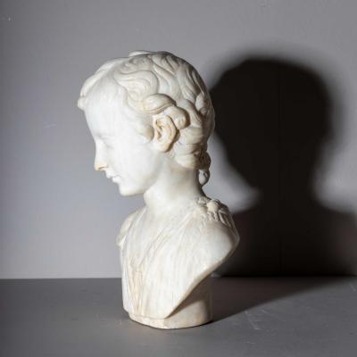 Bust of John the Baptist as Child in the manner of Karl Storck